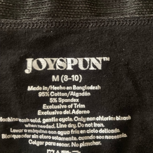 (2) NWOT joy spun cotton bikini panties 8-10 med - Picture 5 of 5